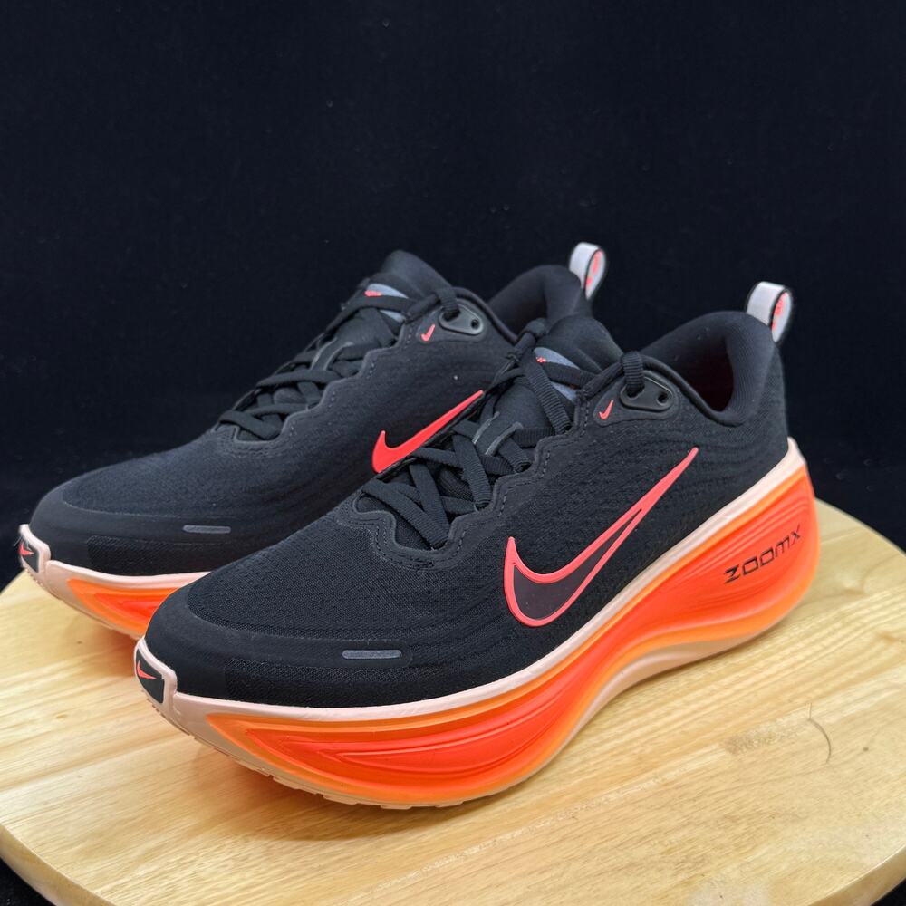 Women's Nike Vomero Plus Black/Washed Coral/Bright Mango HV8154 010 Size 7